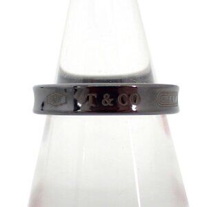 Tiffany & Co Ti Black Titanium 1837 Ring No.10